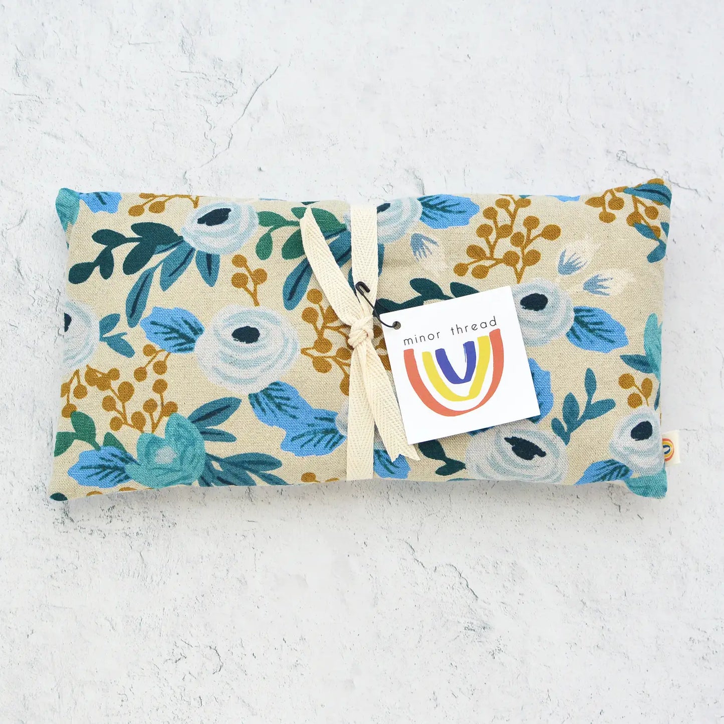 Blue Floral Lavender Eye Pillow