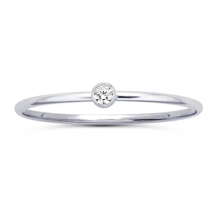 CZ Ring (Gold, Silver)