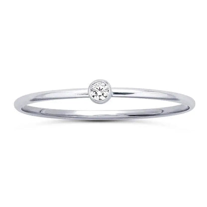 CZ Ring (Gold, Silver)