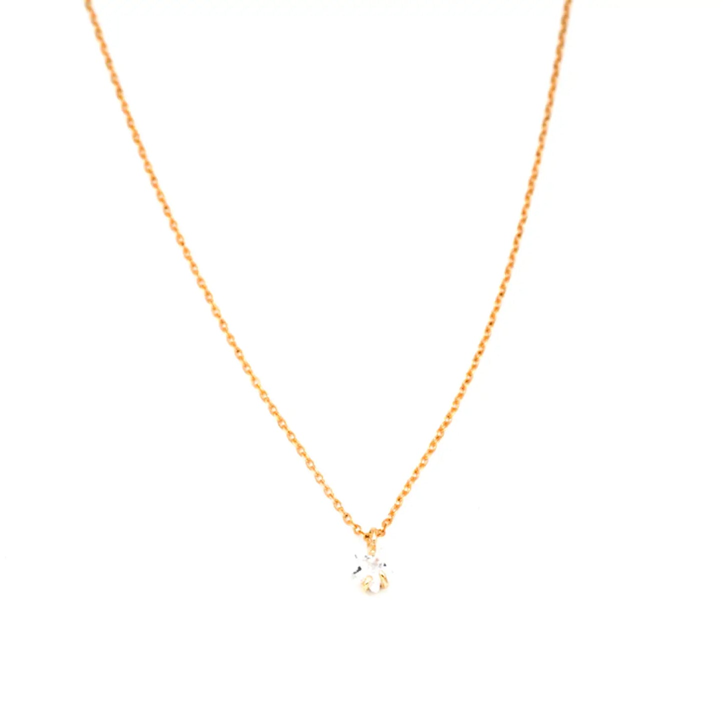 Mini Glass Star Necklace KIDS SIZE
