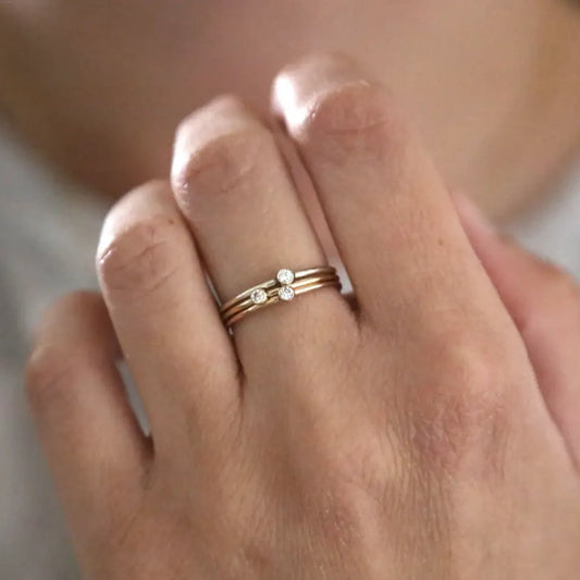 CZ Ring (Gold, Silver)