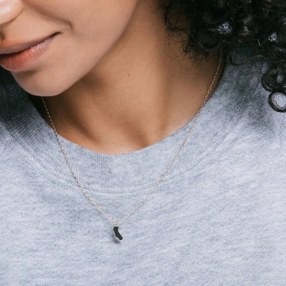 California Charm Necklace (Gold, Silver)