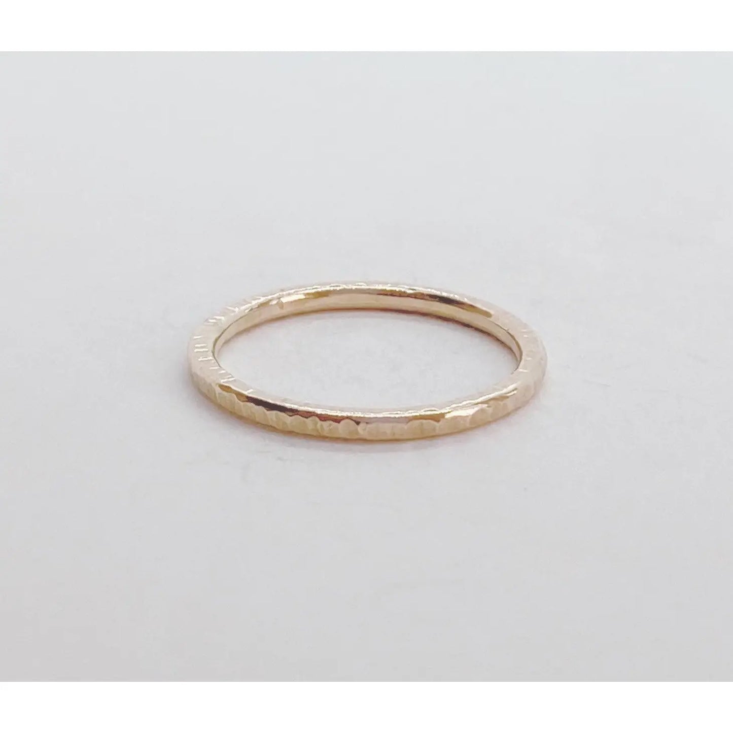 Bark Textured Ring (Gold, Silver)