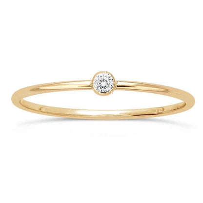 CZ Ring (Gold, Silver)