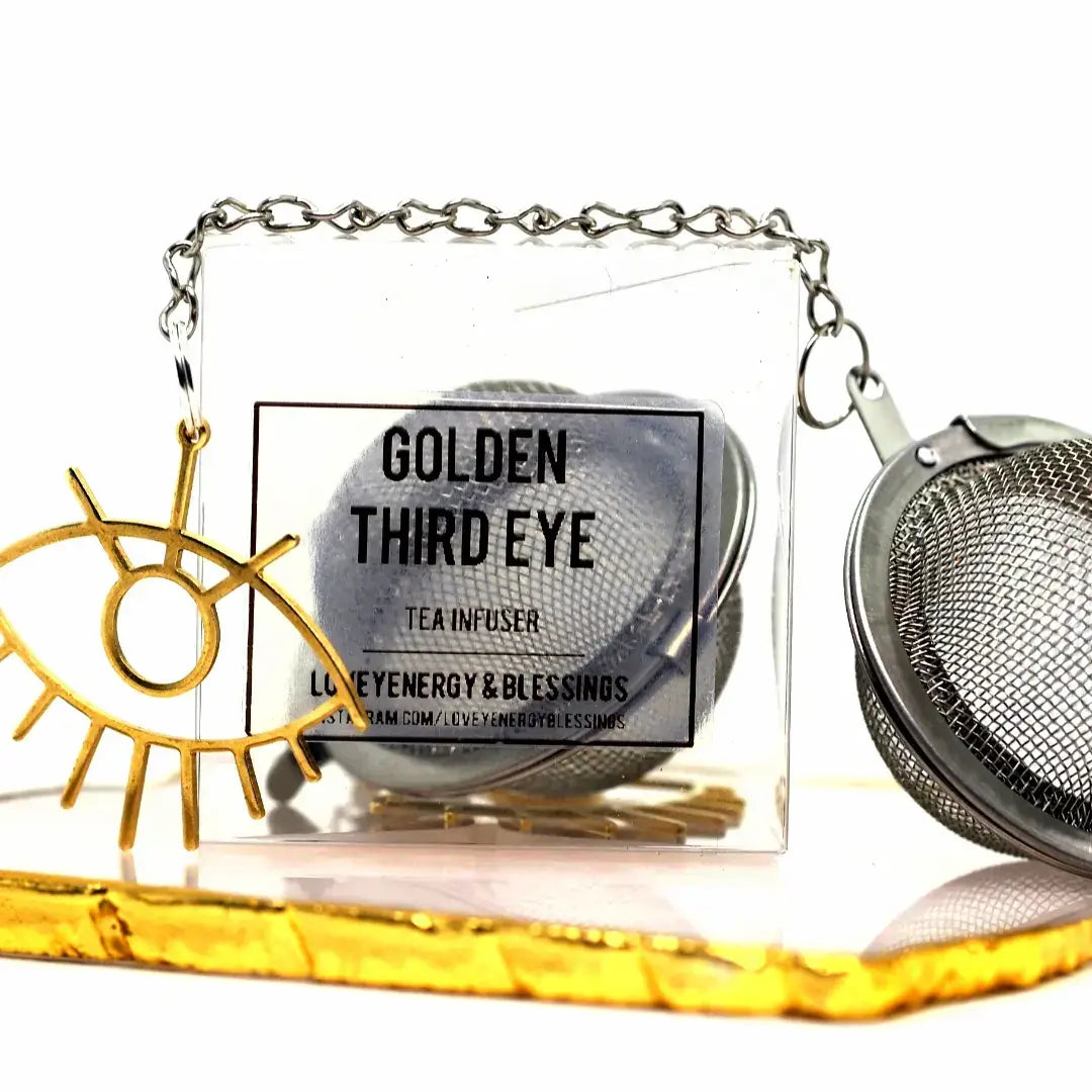 Golden Third Eye Tea Infuser Steeper
