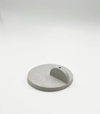Concrete Disc Incense Holder