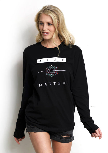 Mind Over Matter Unisex Long Sleeve Tee Shirt