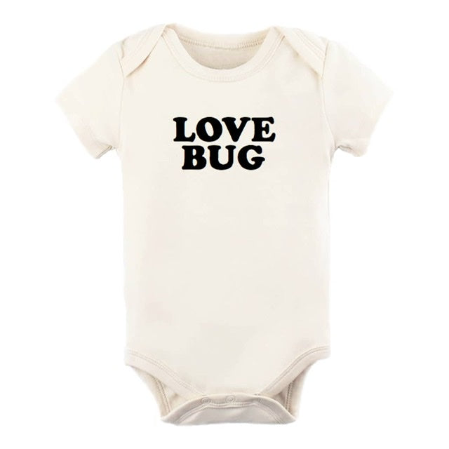 Love Bug Organic Cotton Baby Onesie