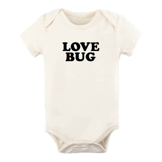 Love Bug Organic Cotton Baby Onesie