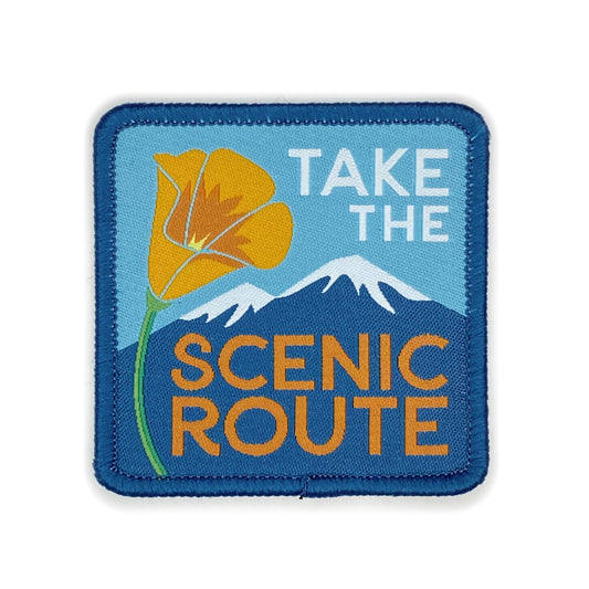Take the Scenic Route Patch