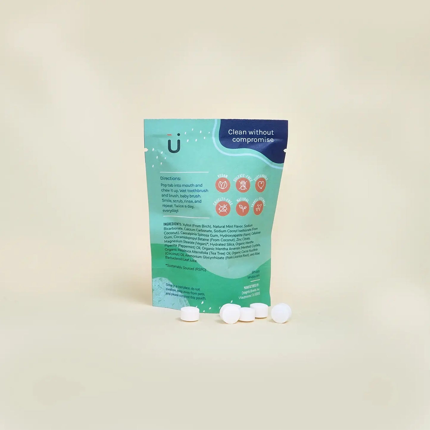 Peppermint Toothpaste Tablets