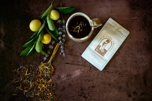 Lemon Dream Tea w/ Vanilla Rooibos, Honey Bush, Myrtle, Lavender, Calendula