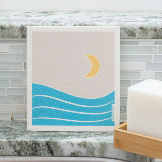 Ocean & Moon Dish Washing Sponge Cloth