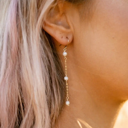 Freshwater Pearl Dangle Earrings