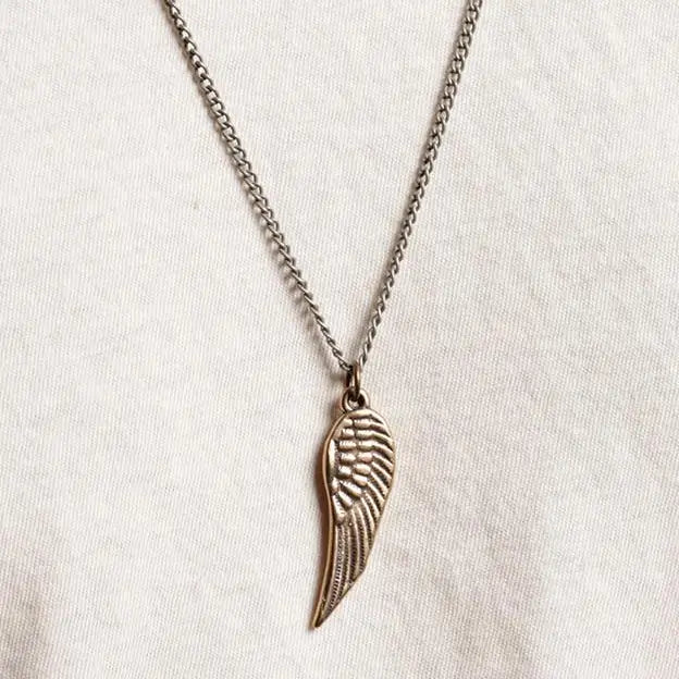 Unisex Wing Necklace