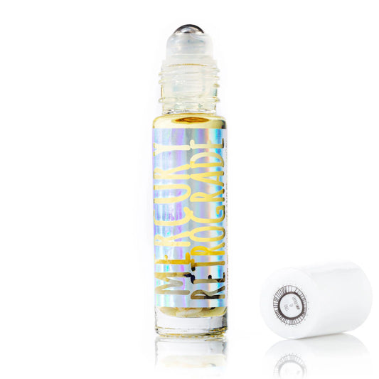 Mercury Retrograde Gemstone Infused Aromatherapy Roller