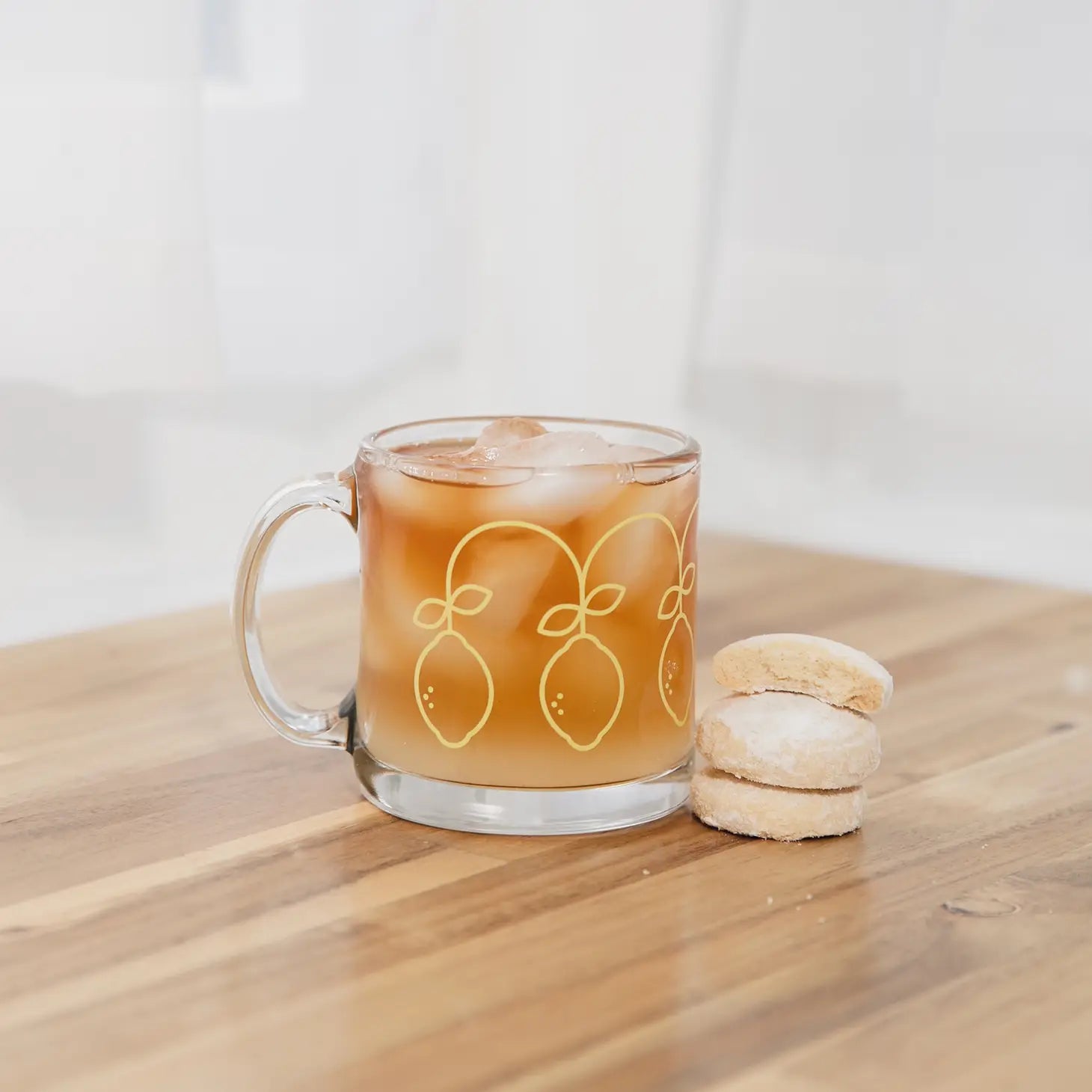 Retro glass hot sale mugs