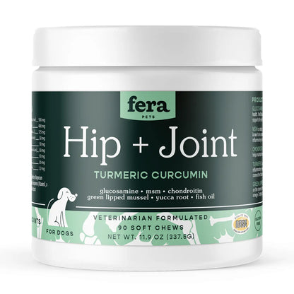 Hip + Joint Turmeric & Curcumin Soft Chews for Dogs Supplement