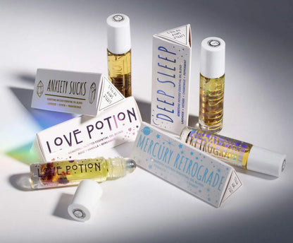 Mercury Retrograde Gemstone Infused Aromatherapy Roller