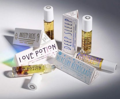 Deep Sleep Gemstone Infused Aromatherapy Roller