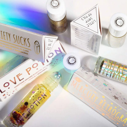 Deep Sleep Gemstone Infused Aromatherapy Roller