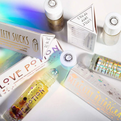 Mercury Retrograde Gemstone Infused Aromatherapy Roller
