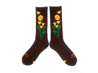 Unisex Poppy Bamboo Blend Socks