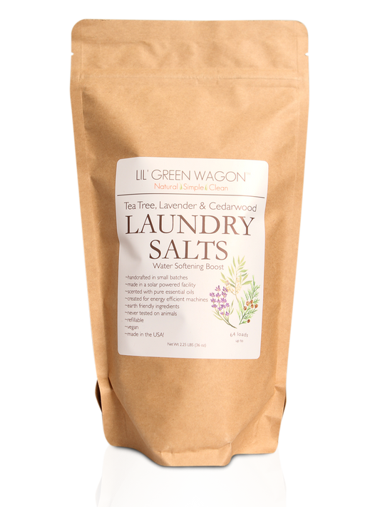 Tea Tree, Lavender, Cedarwood Laundry Softening Salts