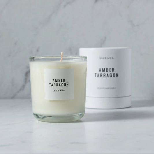 Amber Tarragon Soy Candle