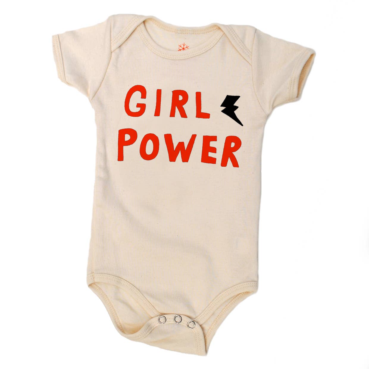 Girl Power Organic Cotton Baby Onesie