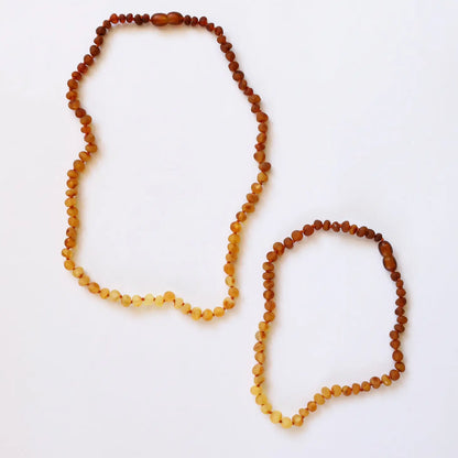 Ombré Baltic Amber Necklace (12, 18, 21")