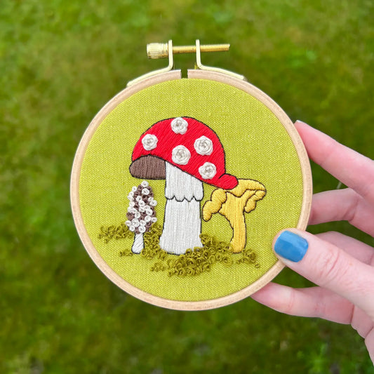Fungis DIY Cross Stitch Embroidery Kit