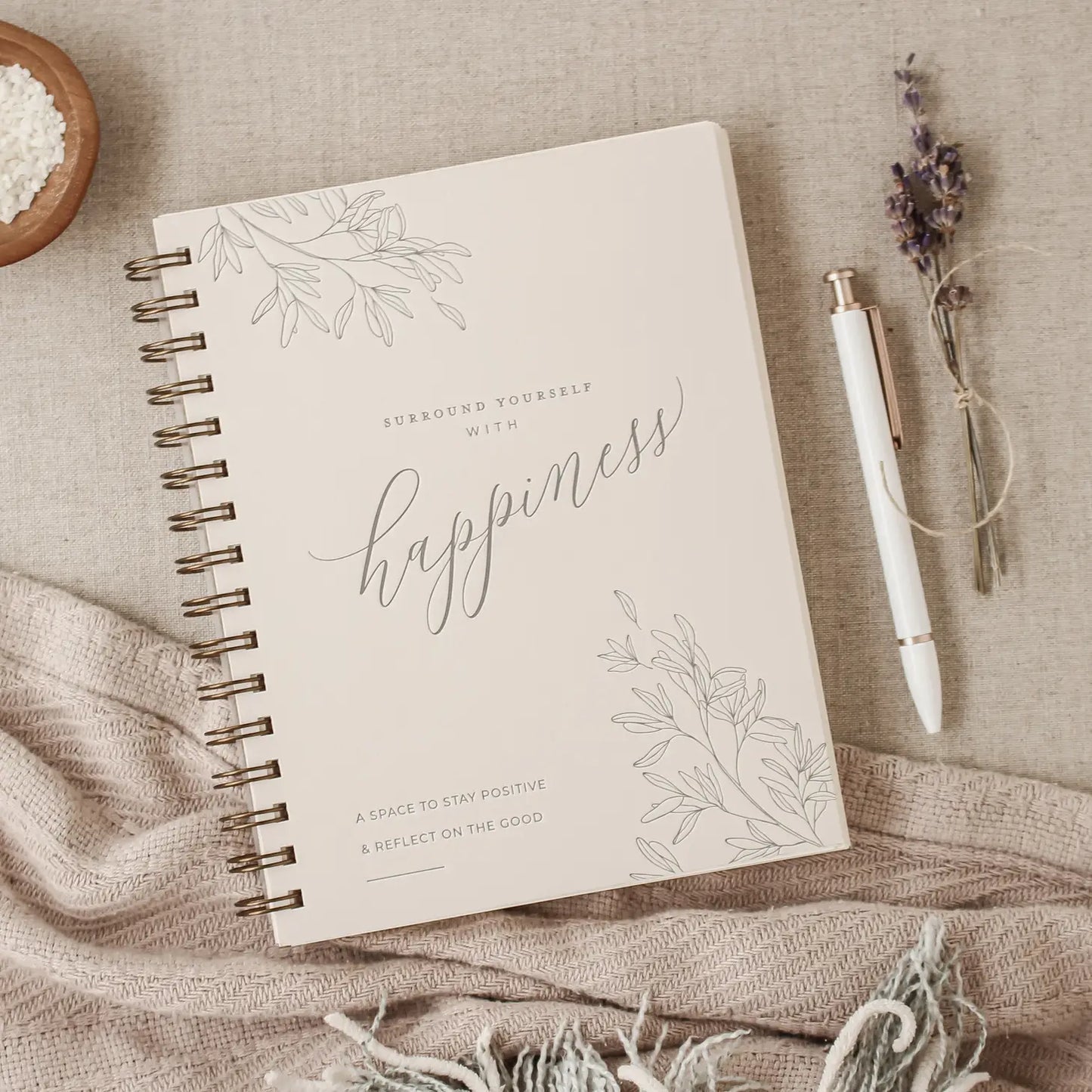 Happiness Reflection Journal (color options)