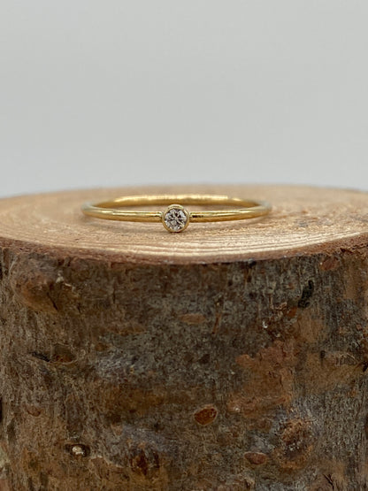 CZ Ring (Gold, Silver)