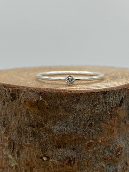 CZ Ring (Gold, Silver)
