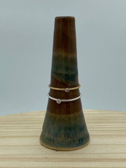 CZ Ring (Gold, Silver)