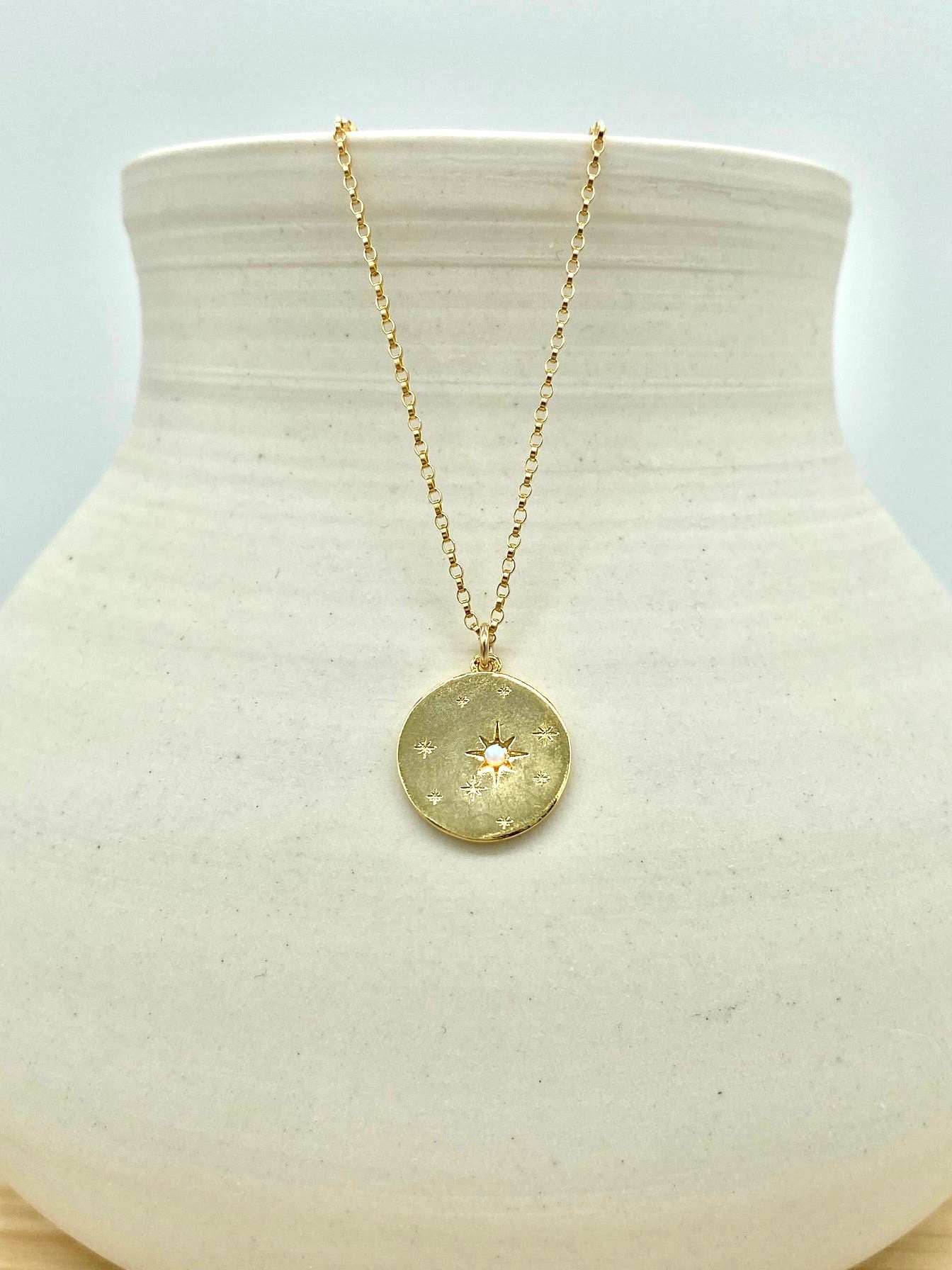 Star Bright Opal Necklace