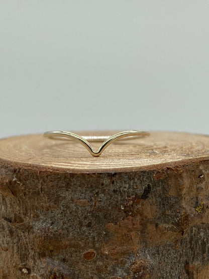 Chevron Ring (Gold, Silver)