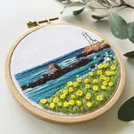 Lighthouse DIY Cross Stitch Embroidery Kit
