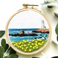 Lighthouse DIY Cross Stitch Embroidery Kit
