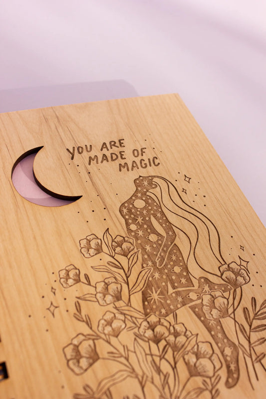 Made of Magic Wood Journal