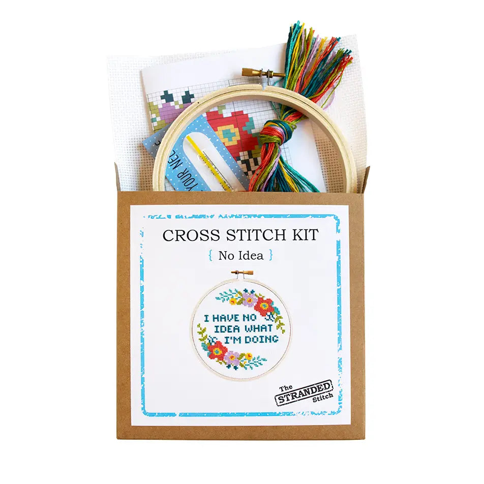 No Idea DIY Cross Stitch Embroidery Kit