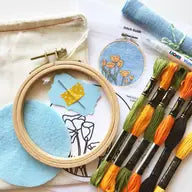 Poppies DIY Cross Stitch Embroidery Kit