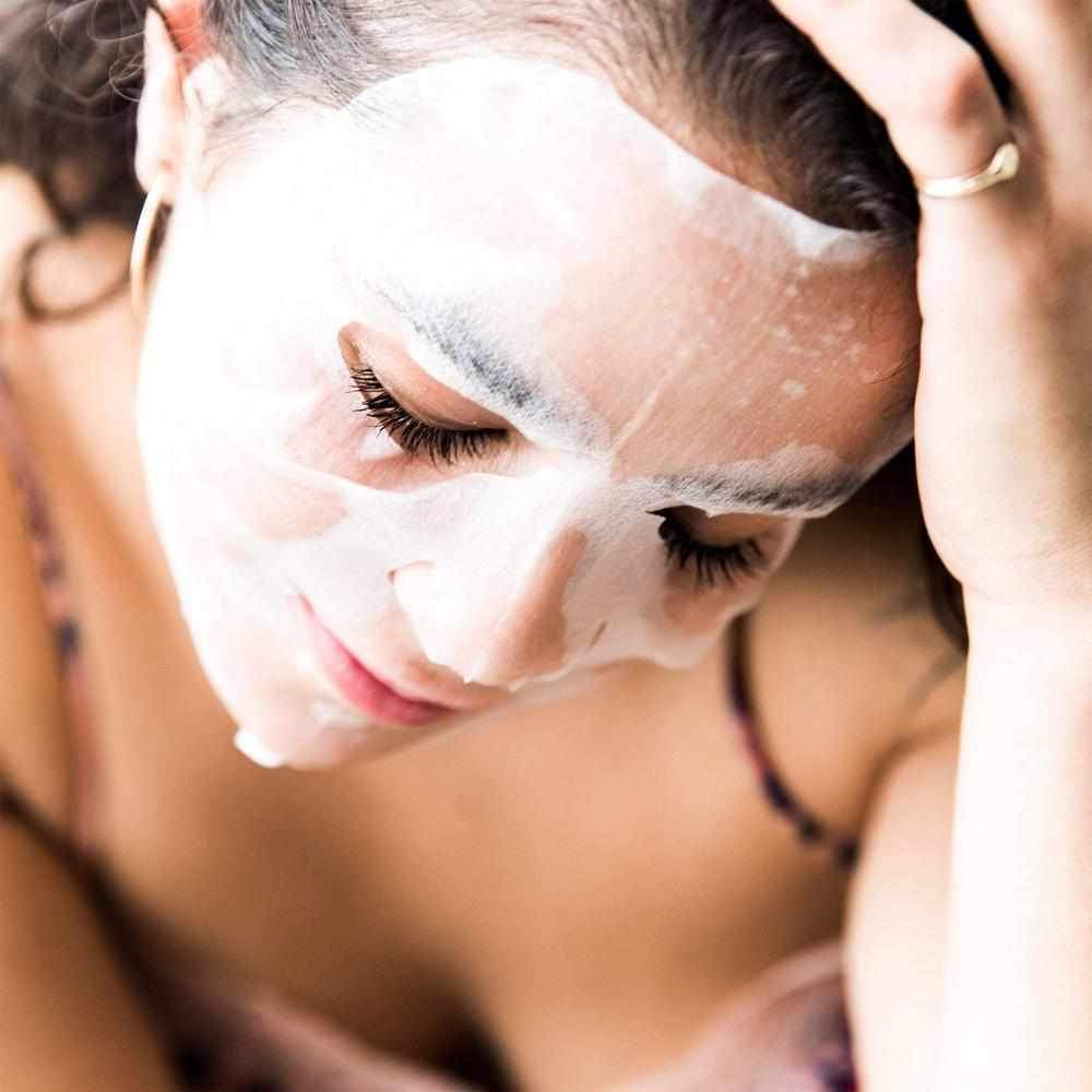 Organic Sheet Mask (Vitamin C, Greek Yogurt, Anti Aging)