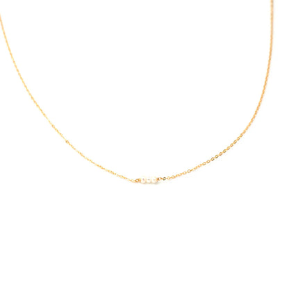 Three Pearl Necklace