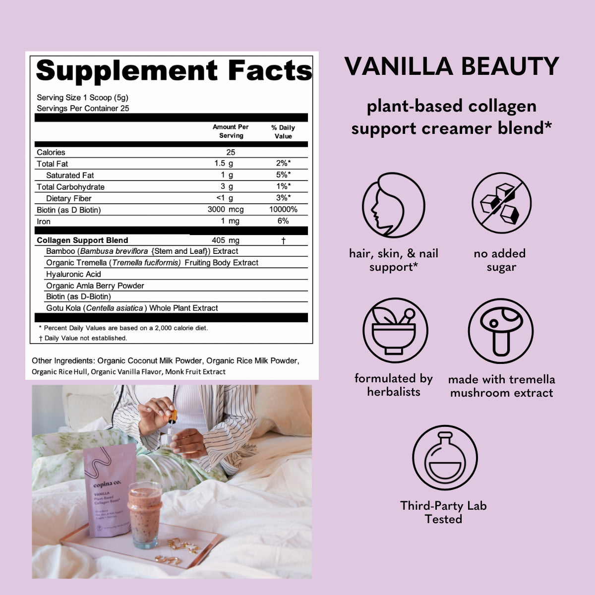 Vanilla Collagen Boost Creamer Blend
