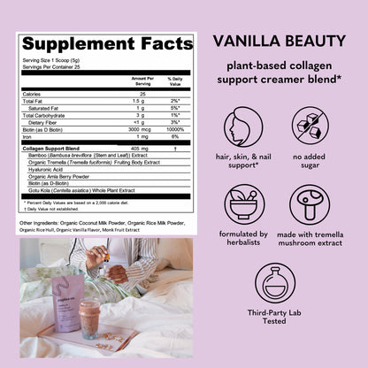 Vanilla Collagen Boost Creamer Blend