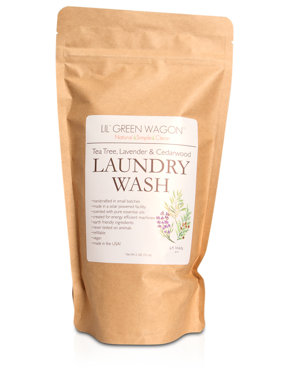 Tea Tree, Lavender, Cedarwood Laundry Wash
