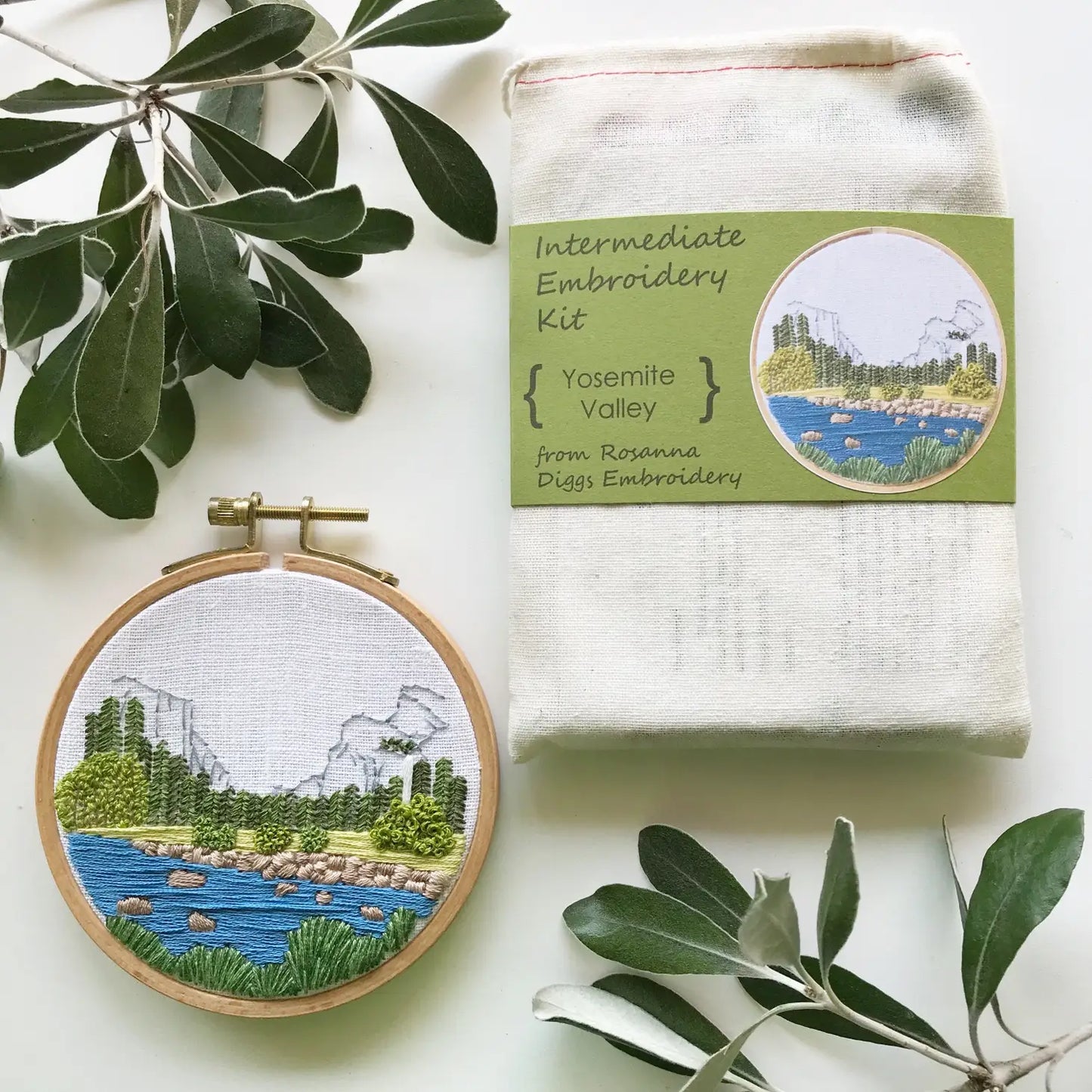 Yosemite DIY Cross Stitch Embroidery Kit