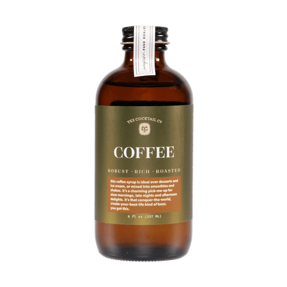 Cocktail Syrup 8oz (Coffee, Passionfruit, Charred Oak & Maple)